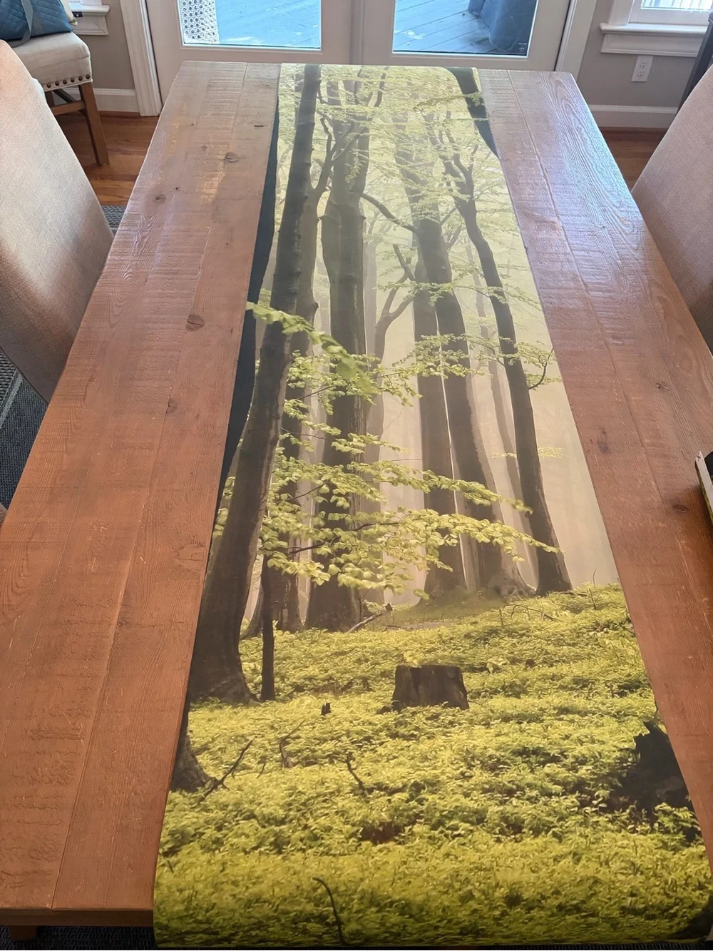 HappyWall Spring Beech Forest Wall Mural - Tranquil Woodland Decor